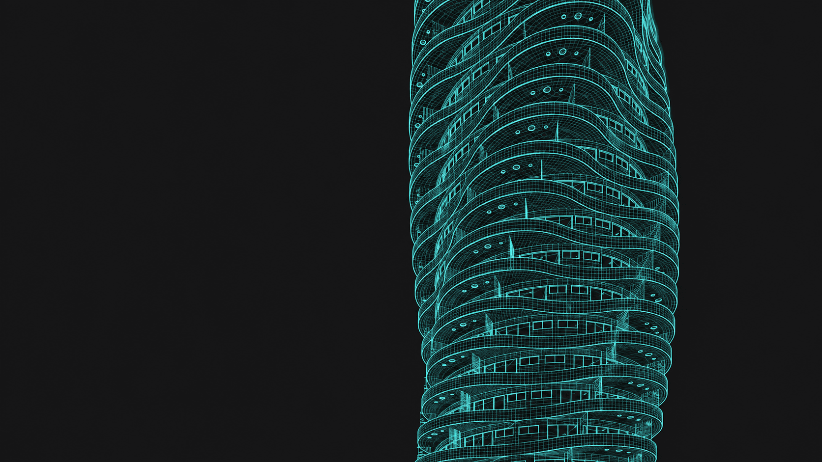 Render arquitectónico InZpyrate Tower
